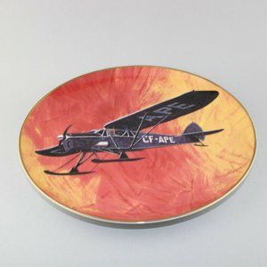 De Havilland DH 80 Puss Moth Collectors Plate